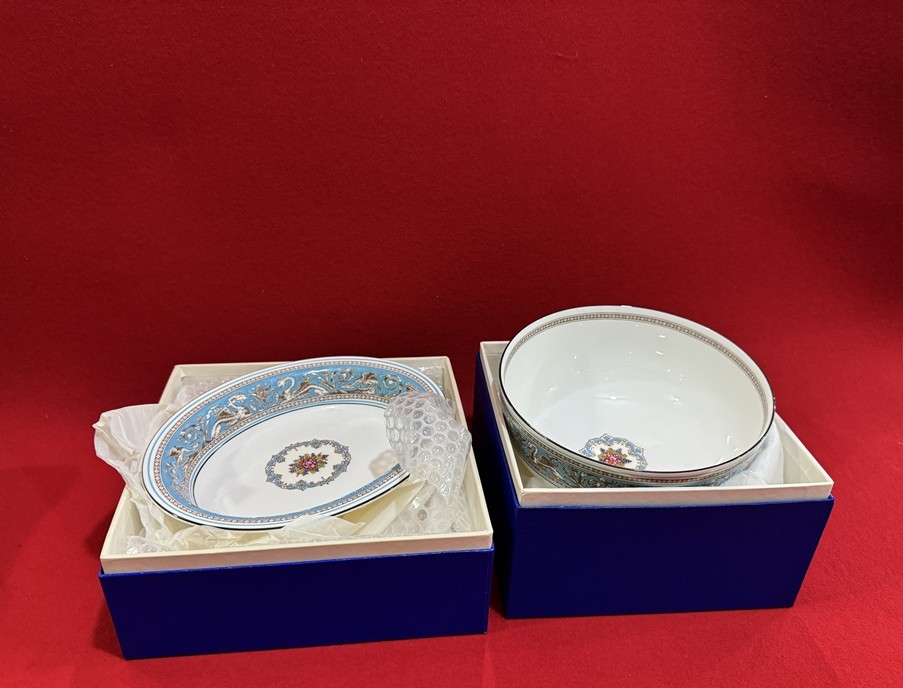 岡山県で西洋食器のWEDGWOODを買取させてもらいました。の画像