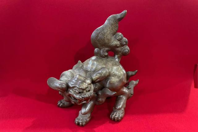 岡山で備前焼 陶弘の獅子を買取させてもらいました。 | 備前焼 | 買取