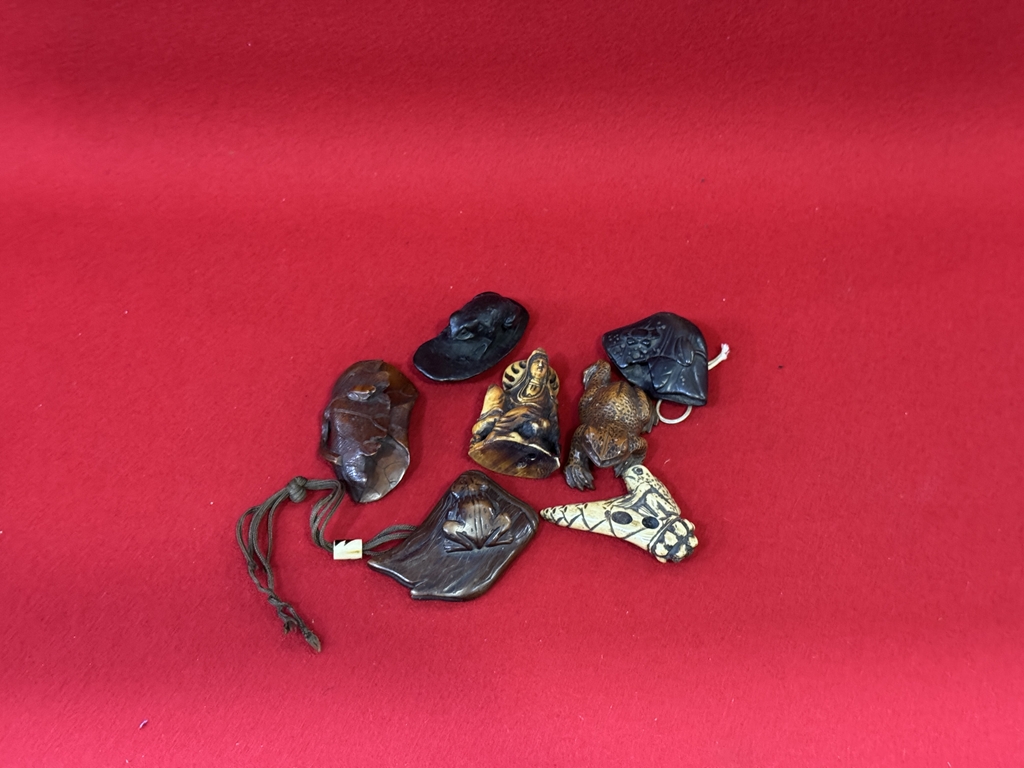 骨董、堤物 色々な根付を買取させてもらいました。の画像